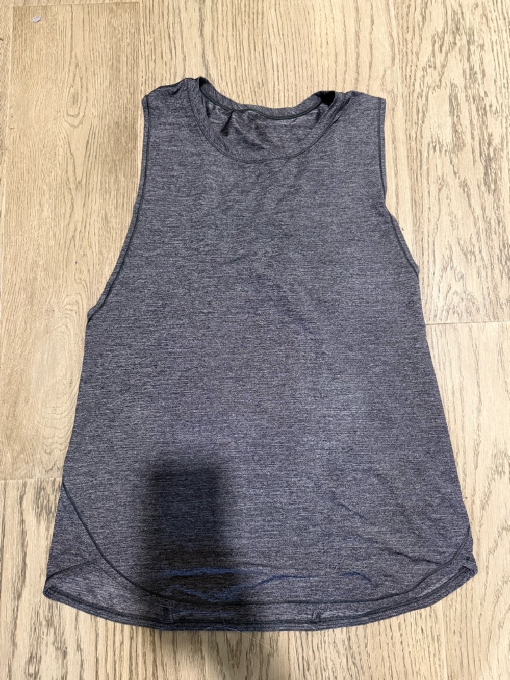LULULEMON Marled Grey Athletic Tank Top
